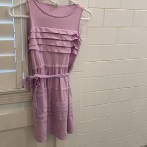 Lilac cotton Crewcuts dress